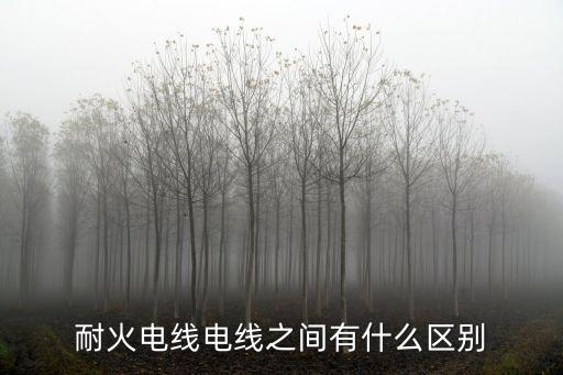 耐火電線電纜，什么是阻燃電纜和耐火電纜