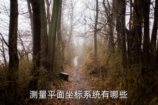 測(cè)量平面坐標(biāo)系統(tǒng)有哪些