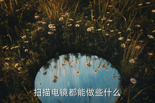 掃描電鏡都能做些什么