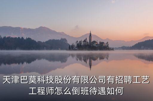 天津巴莫科技股份有限公司有招聘工藝工程師怎么倒班待遇如何