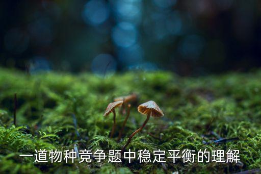 穩(wěn)定平衡，平衡和穩(wěn)定有什么區(qū)別啊啊啊啊啊啊啊啊啊