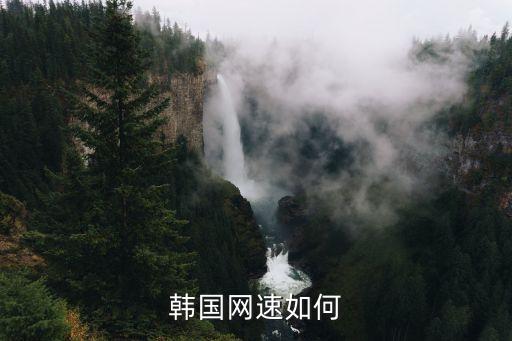 韓國(guó)網(wǎng)速如何
