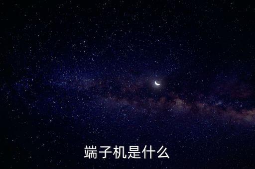 端子機是什么