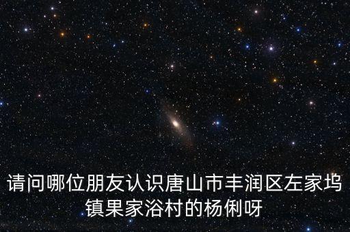 楊俐，請問哪位朋友認(rèn)識唐山市豐潤區(qū)左家塢鎮(zhèn)果家浴村的楊俐呀