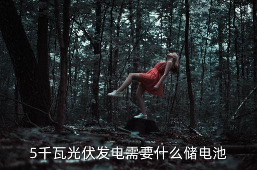 5千瓦光伏發(fā)電需要什么儲電池