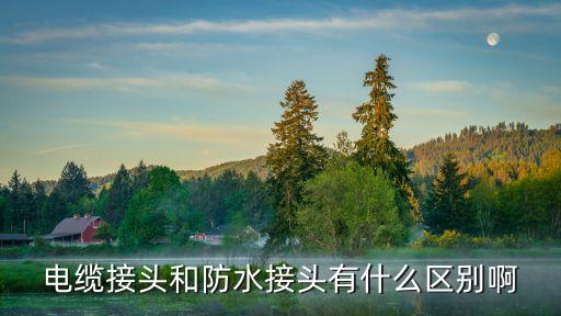 電纜接頭和防水接頭有什么區(qū)別啊