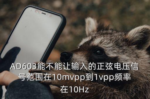 ad603，用AD603運放器能怎么做低通濾波器