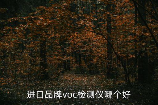 voc測試儀，進(jìn)口品牌voc檢測儀哪個好