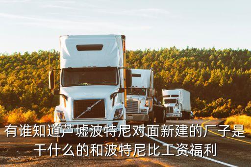 大峽谷光電，有誰知道蘆墟波特尼對(duì)面新建的廠子是干什么的和波特尼比工資福利