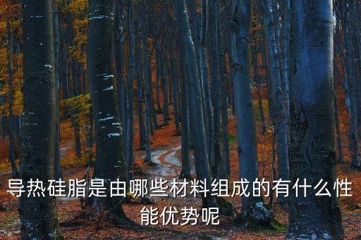 導(dǎo)熱硅脂是由哪些材料組成的有什么性能優(yōu)勢(shì)呢