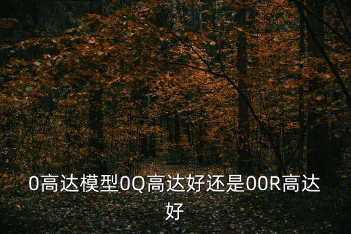 0高達(dá)模型0Q高達(dá)好還是00R高達(dá)好