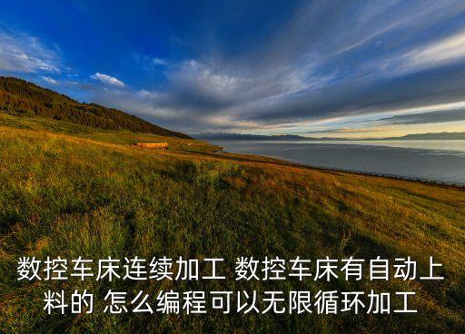 數(shù)控車床連續(xù)加工 數(shù)控車床有自動(dòng)上料的 怎么編程可以無限循環(huán)加工