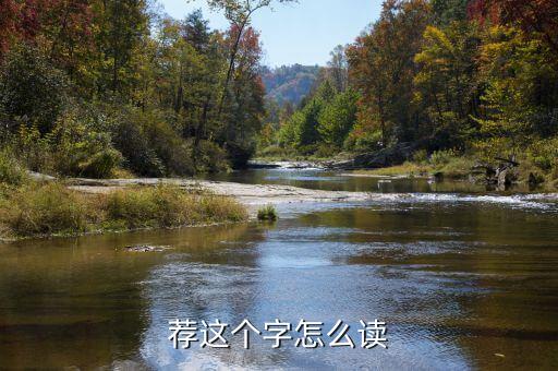 薦，薦這個(gè)字怎么讀