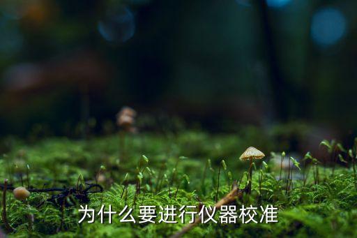儀器校驗(yàn)，為什么要進(jìn)行儀器校準(zhǔn)
