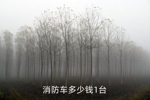 消防車(chē)多少錢(qián)1臺(tái)