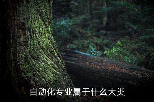 自動(dòng)化專(zhuān)業(yè)屬于什么大類(lèi)