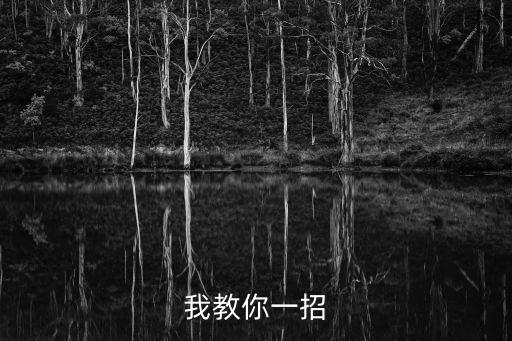 教你一招，教你一招