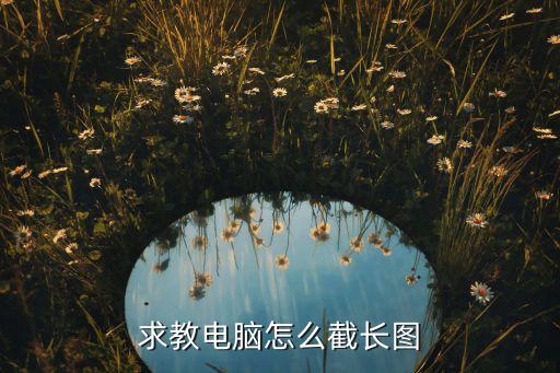 怎么截長圖電腦，求教電腦怎么截長圖