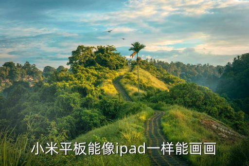 小米平板能像ipad一樣能畫畫