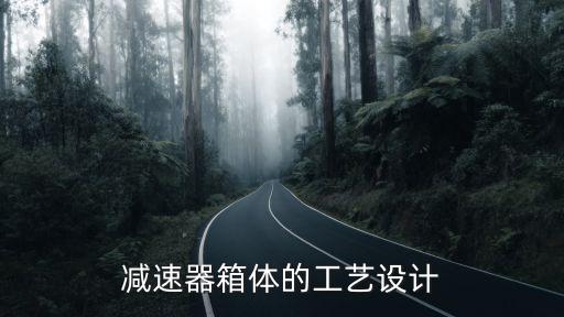減速器箱體的工藝設計