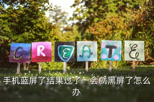 手機(jī)藍(lán)屏，手機(jī)藍(lán)屏了結(jié)果過了一會(huì)就黑屏了怎么辦