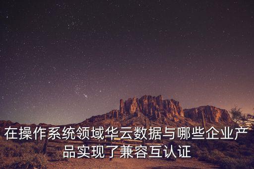 華云數(shù)據(jù)，華云科技是干什么的