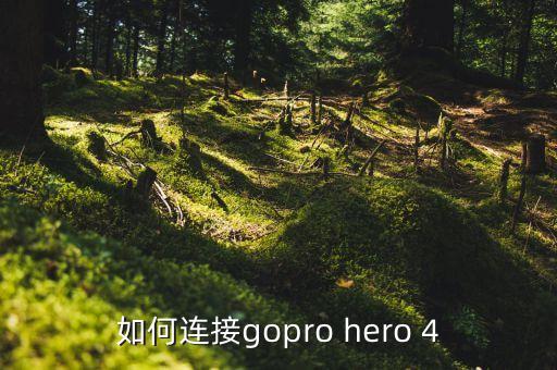 如何連接gopro hero 4