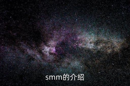 smm的介紹
