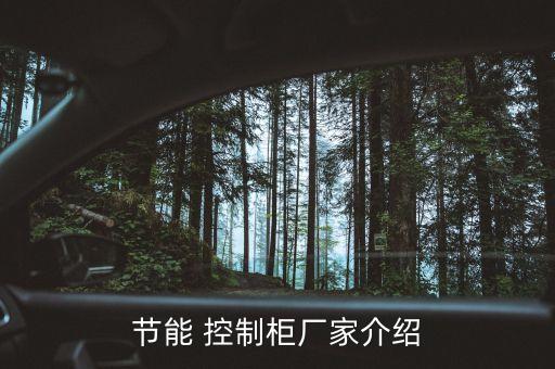 節(jié)能 控制柜廠家介紹