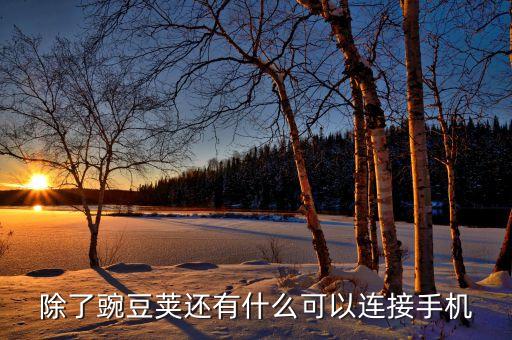 除了豌豆莢還有什么可以連接手機(jī)
