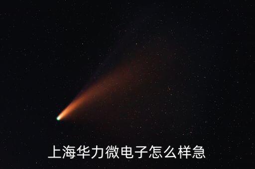 上海華力微電子怎么樣急