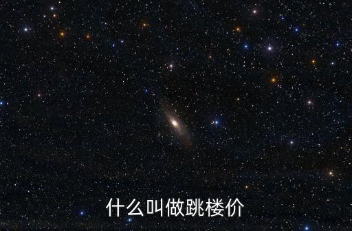 跳樓價，跳樓價是什么