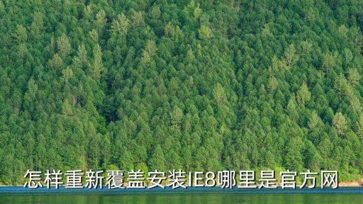 怎樣重新覆蓋安裝IE8哪里是官方網(wǎng)