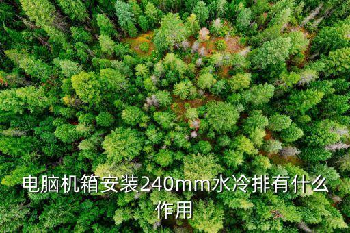 240水冷，240水冷和貓頭鷹d15散熱選哪個(gè)好搭配7700kcpu