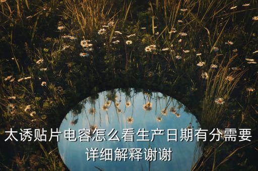 太誘貼片電容怎么看生產(chǎn)日期有分需要詳細(xì)解釋謝謝