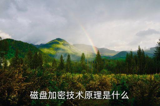 磁盤加密技術(shù)原理是什么