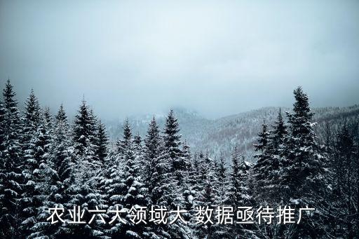  農(nóng)業(yè)六大領(lǐng)域大 數(shù)據(jù)亟待推廣