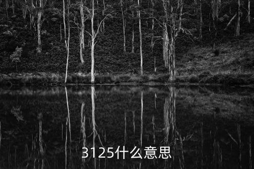 3125，3125打一個成語
