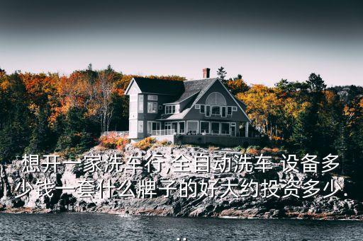 想開一家洗車行,全自動洗車 設(shè)備多少錢一套什么牌子的好大約投資多少...