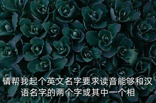 hiter，幫忙把名字翻成英文
