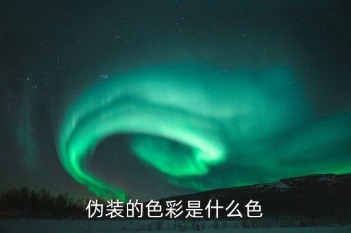 偽裝色，從動物的偽裝色發(fā)明了什么