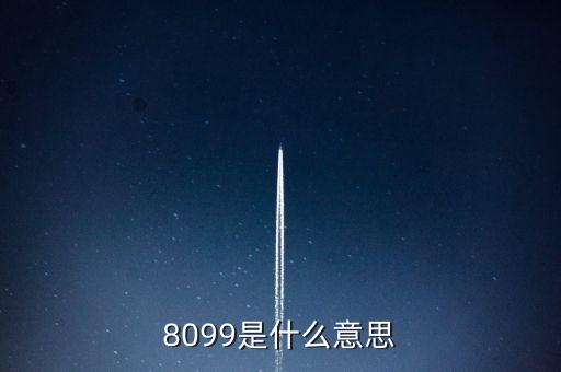 8099是什么意思