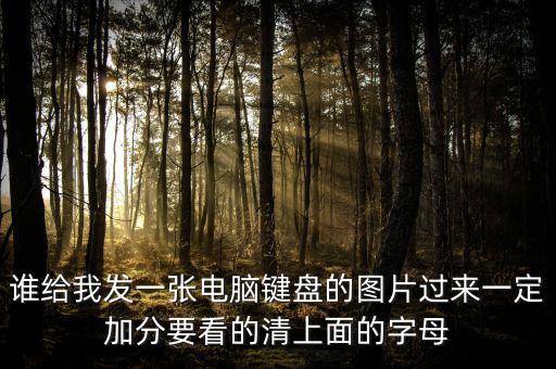 誰給我發(fā)一張電腦鍵盤的圖片過來一定加分要看的清上面的字母