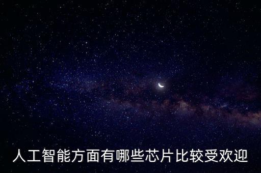人工智能方面有哪些芯片比較受歡迎