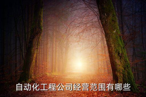 自動化控制設備哪家好,自動化工程公司經(jīng)營范圍怎么寫好?