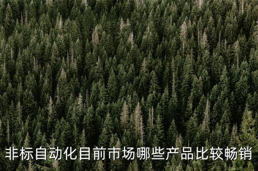 非標(biāo)自動(dòng)化目前市場(chǎng)哪些產(chǎn)品比較暢銷(xiāo)