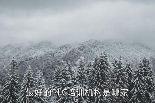 最好的PLC培訓機構是哪家