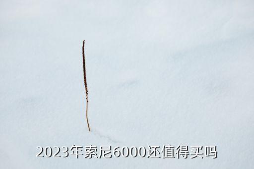 2023年索尼6000還值得買嗎