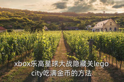 xbox樂高星球大戰(zhàn)隱藏關(guān)legocity吃滿金幣的方法