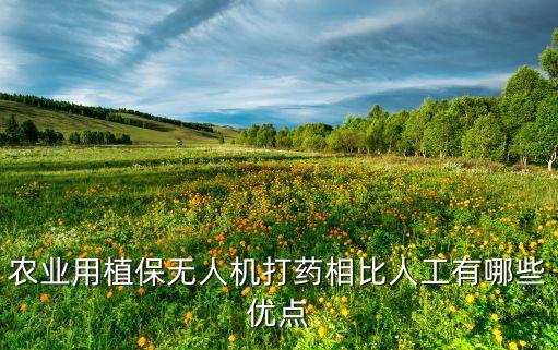 農(nóng)業(yè)用植保無人機打藥相比人工有哪些優(yōu)點